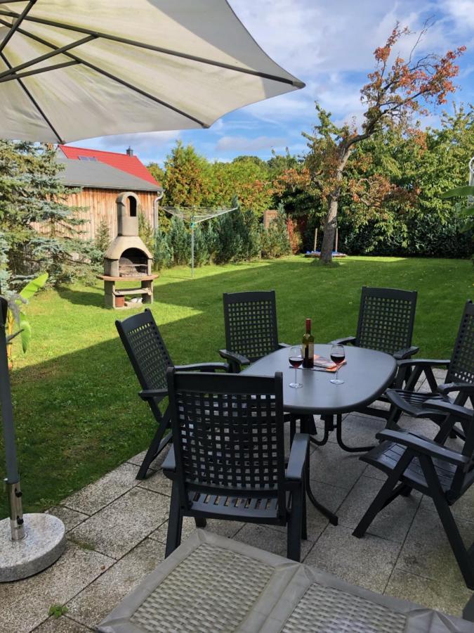 Stettiner Haff Nebengebaeude Villa Monkebude Exterior photo